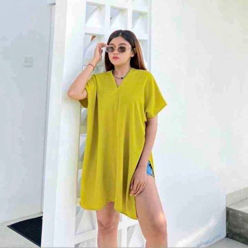 Long Square blus Nagita Crinkle Airflow