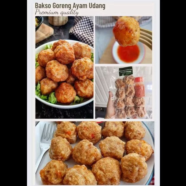 

Bakso Goreng Ayam Udang isi 10 Home Made Enak Lezat No Vetsin Kualitas Premium Terjamin Maknyus Bintang Lima Tanpa Pengawet No Vetsin