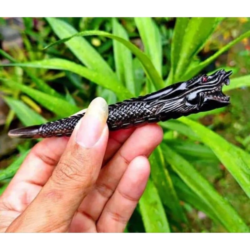 COD PIPA ROKO TANDUK KERBAU UKIR NAGA DAN MACAN SPESIAL MULUS TANPA CACAT LANGKA SANGAT ISTIMEWA MAN