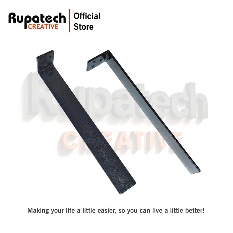 Besi Tebal Siku Ambalan Papan Dinding 20cm & 30cm