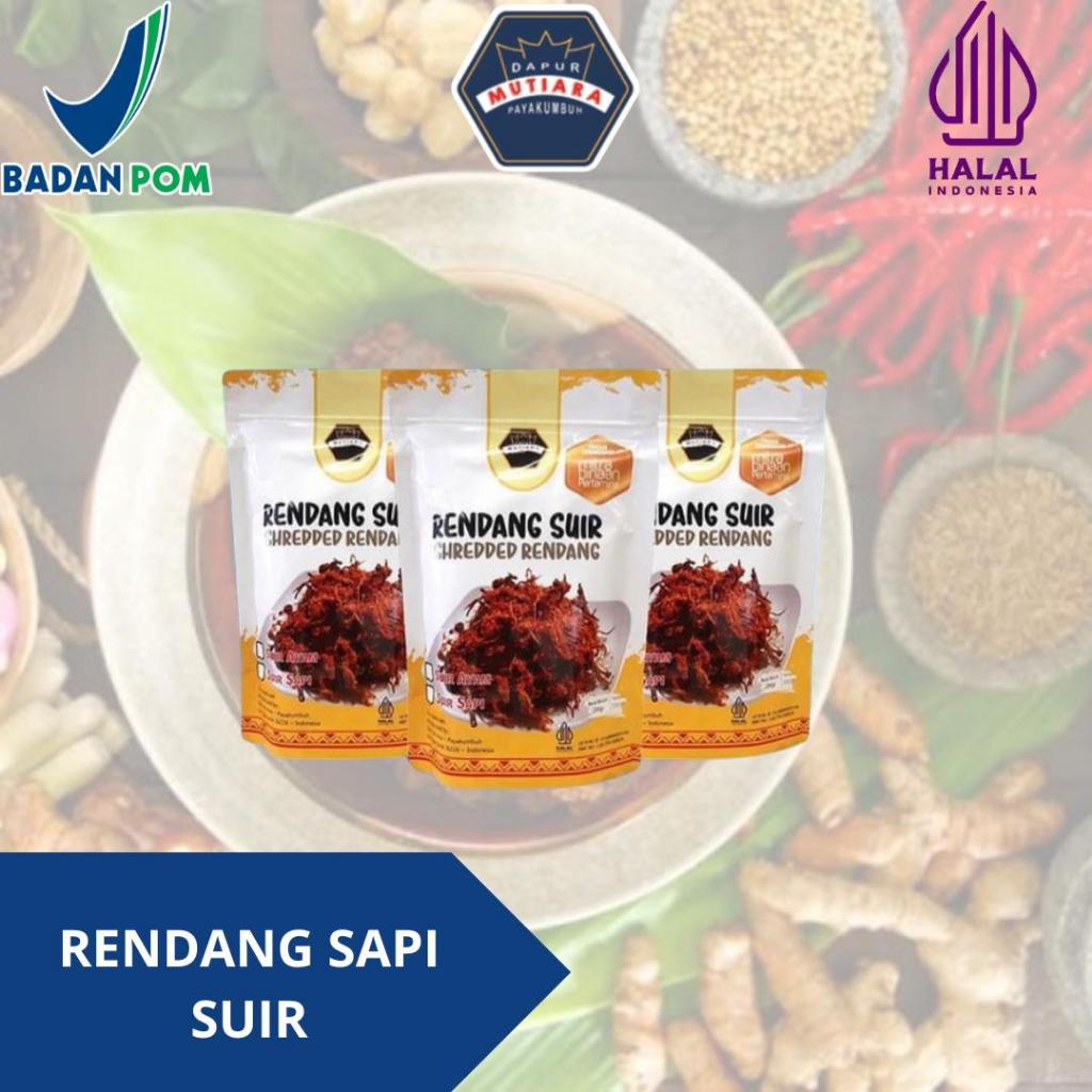 

RENDANG SAPI SUIR 250g asli padang