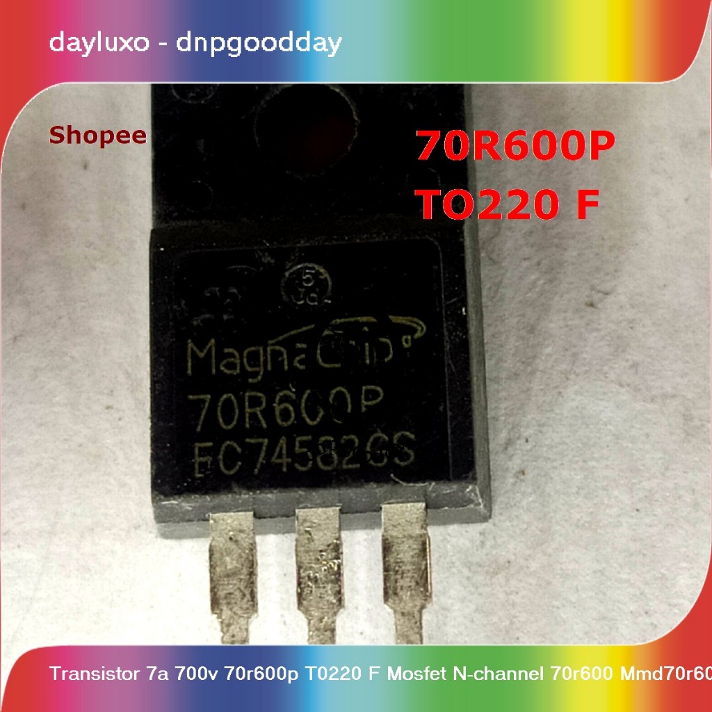 transistor 7a 700v 70r600p t0220 f mosfet n-channel 70r600 mmd70r600p