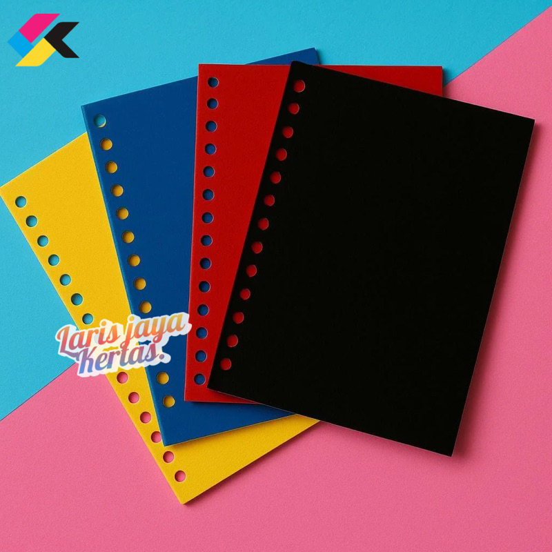 

Cover Loose Leaf Transparan Warna A5 B5 A4 / Sampul Binder Sekolah Kuliah Lucu Tahan Air