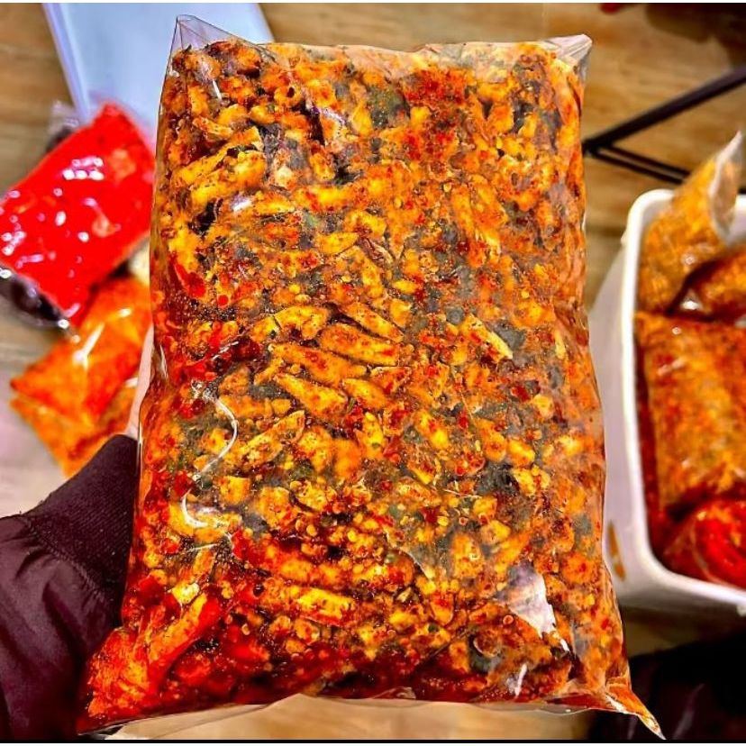 

Basreng stik pedas daun jeruk 1kg baso goreng