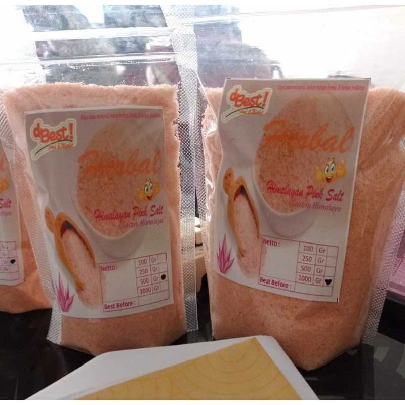 

garam himalaya pink salt original garam herbal 250gr