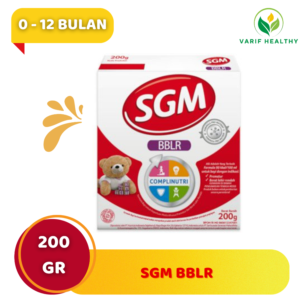 

SGM BBLR 200 GR | Penambah Berat Badan usia 0-12 Bulan
