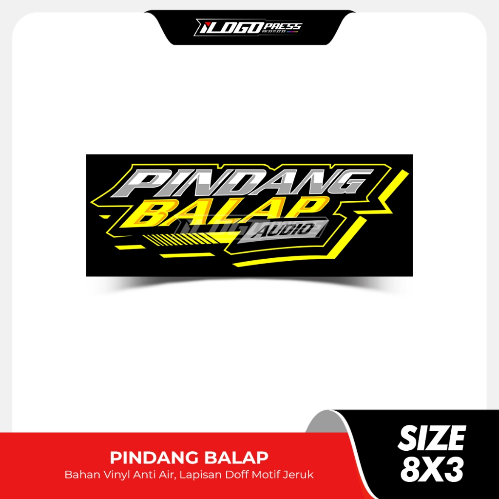 

PINDANG BALAP - Stiker Sound System Bahan Vinyl Premium Anti Air Doff Motif Jeruk
