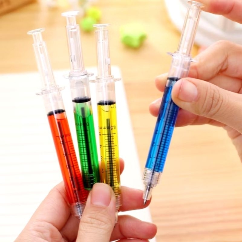 

REKA Pulpen suntik/pen injeksi/alat tulis unik