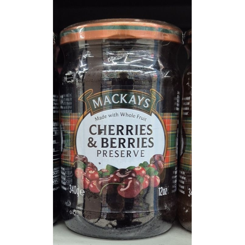 

Selai Buah Chery & Berry MACKAYS Cherries & Berries Preserve 340g - HK.