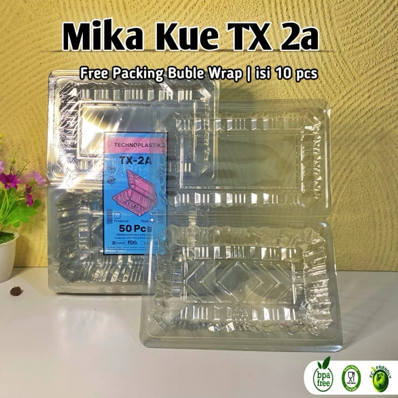 (10PCS) Mika Plastik 2A | Mika Kue | Mika Makanan