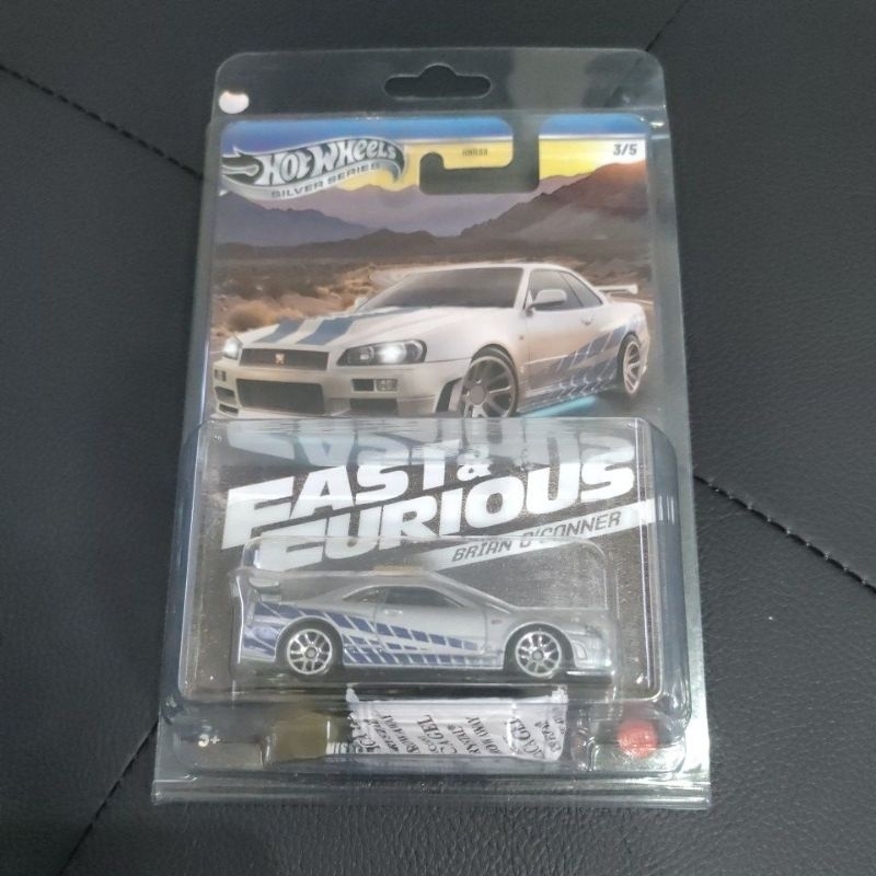 hotwheels Nissan skyline gtr r34 fast furious