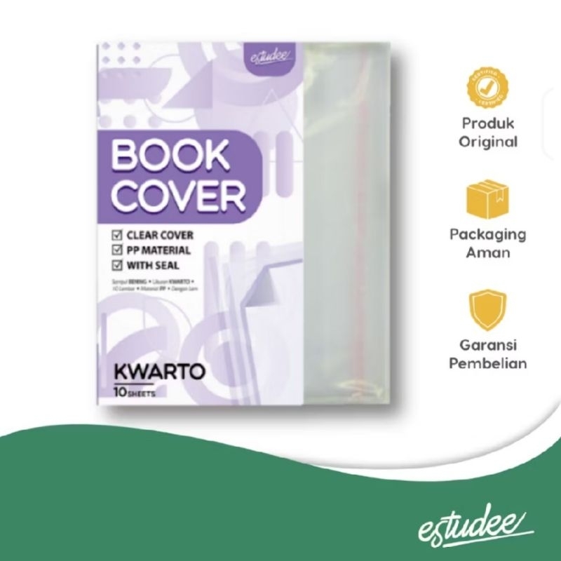 

Estudee Sampul Plastik Seal Buku Tulis Isi 10