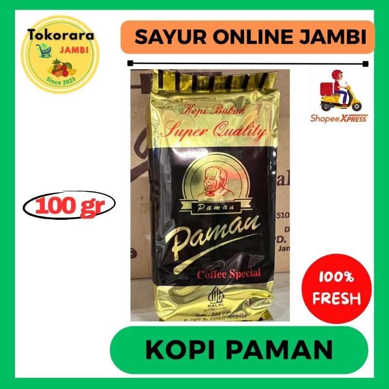 Kopi Paman 100Gr Asli Jambi-Tokorara.jambi