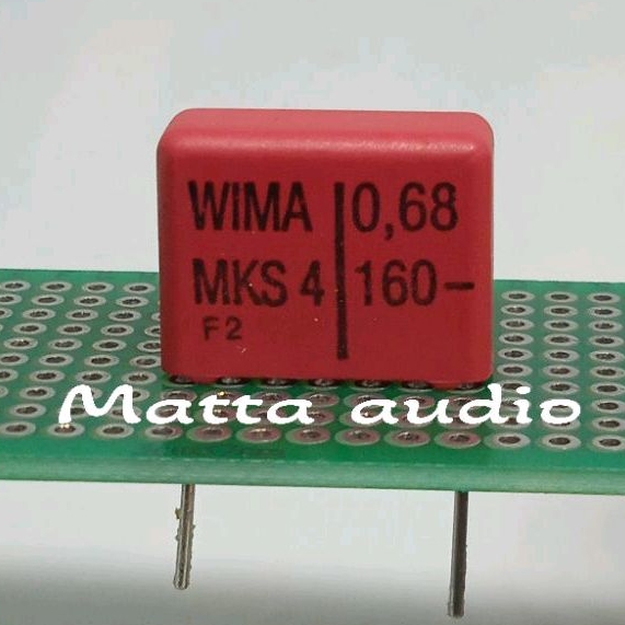 Wima MKS4 0.68 160V kapasitor 680nF 160V MKP ORI