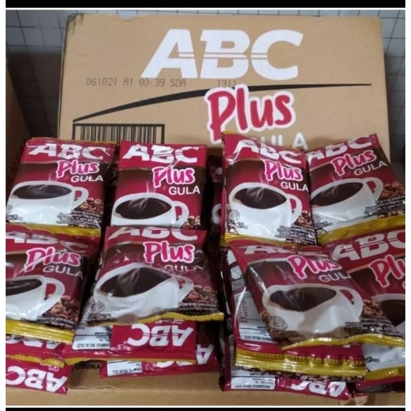 

kopi abc plus 1dus isi 12renteng ,,1renteng isi 10pcs paling murah