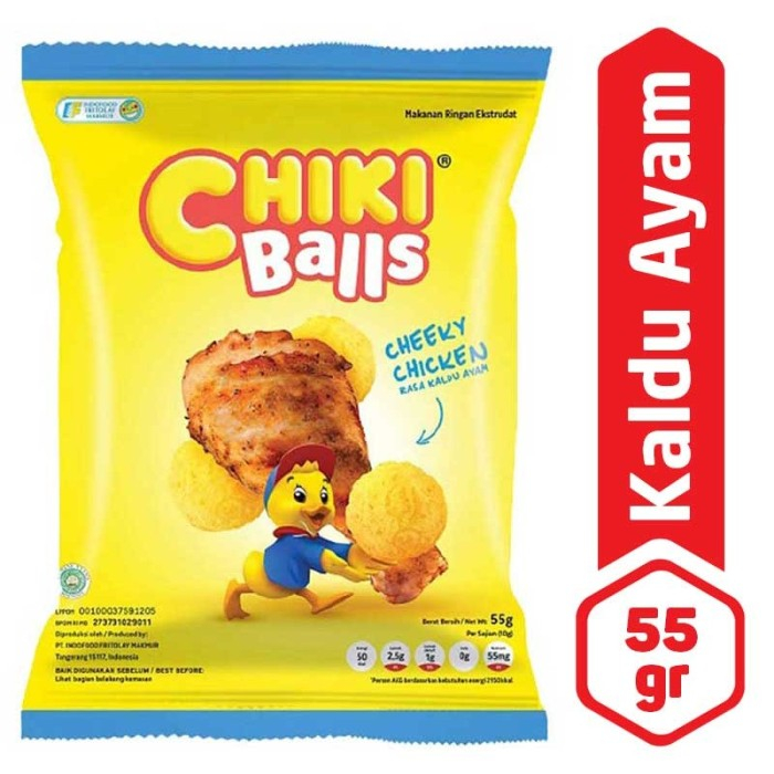 

CHIKI SNACK BALLS CHICKEN PCK 55g