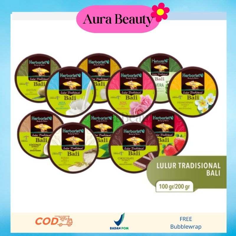 HERBORIST Lulur Mandi | Lulur Kecantikan | Lulur Bali BPOM