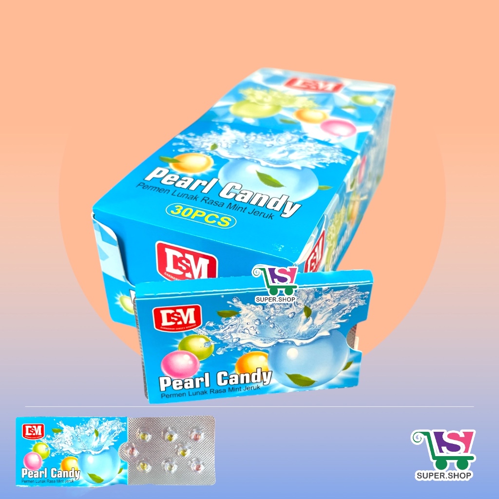 

DSM Pearl Candy Permen Lunak Mutiara (isi 30 pcs)