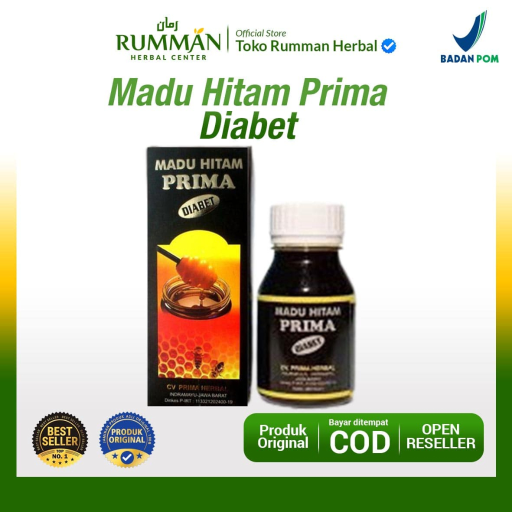 

Madu Hitam Prima Diabet
