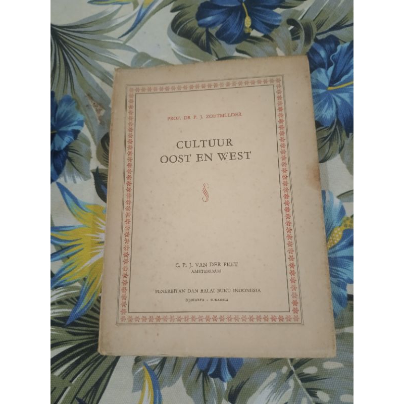 Culture post en west - prof. Dr. P. J. Zoetmulder