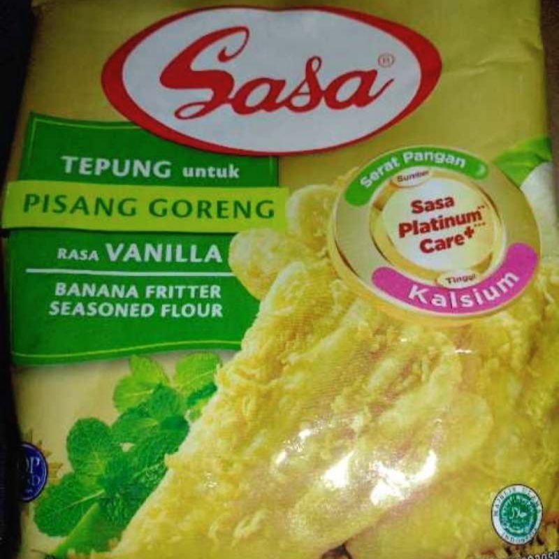 

Sasa Tepung Goreng Pisang Vanilla 225gr