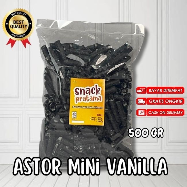 

Astor Mini Barcelona Rasa Vanilla 500 Gram Premium