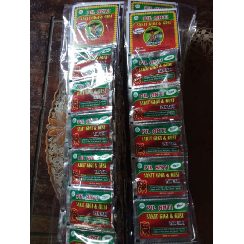 

cap pak tani sakit gigi prslop 37500