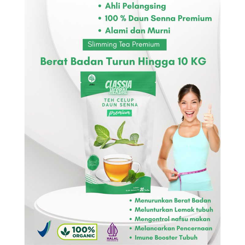 

Teh Pelangsing Premium- Classia Herbal ,turun hingga 3-10kg dalam 3 minggu