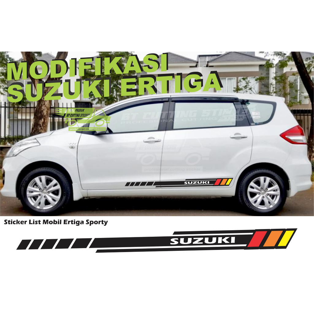 ER42 Sticker suzuki ertiga / stiker mobil ertiga sporty / striping ertiga / stiker ertiga