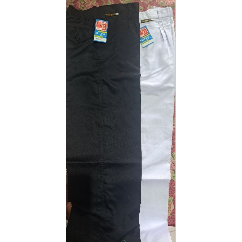 CELANA PANJANG KAIN FAMATEX HIJAU MI,HIJAU KACANG,BIRU NAVY (DONGKER),HITAM,PUTIH