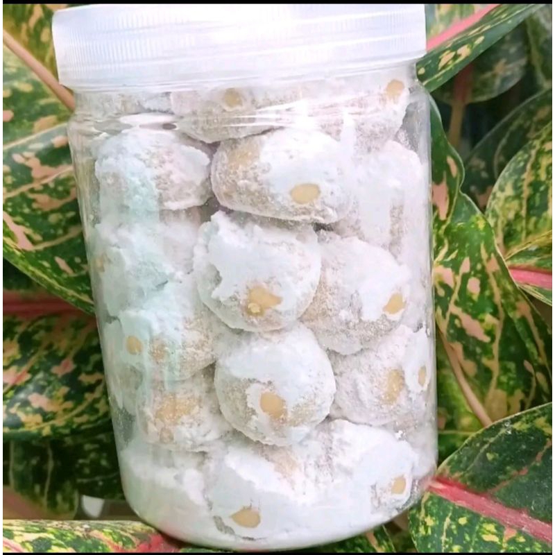 

Kue Putri Salju Ori 800 Ml Homemade Cookies Kue Kering - Toples 800 Ml