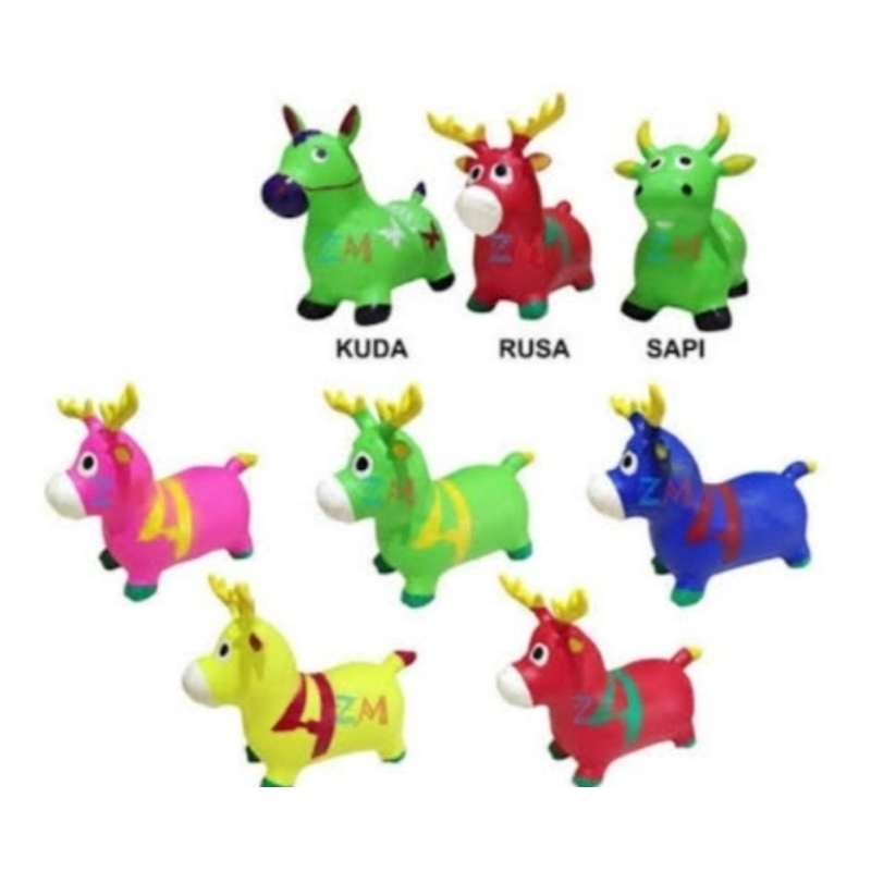 mainan jumping animal music