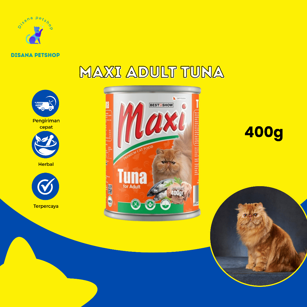 

MAXI TUNA KALENG ALL VARIAN 400 GRAM