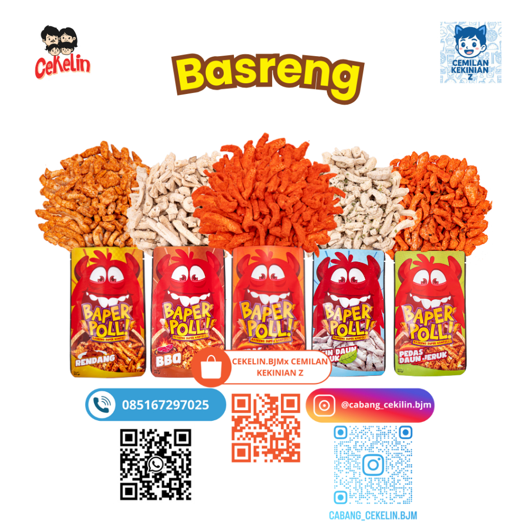 

CEKELIN (CEmilan KELuarga INdonesia) BAPER POLL! Basreng Super Nampol!