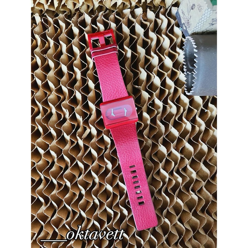 Fossil apollo Red watch preloved