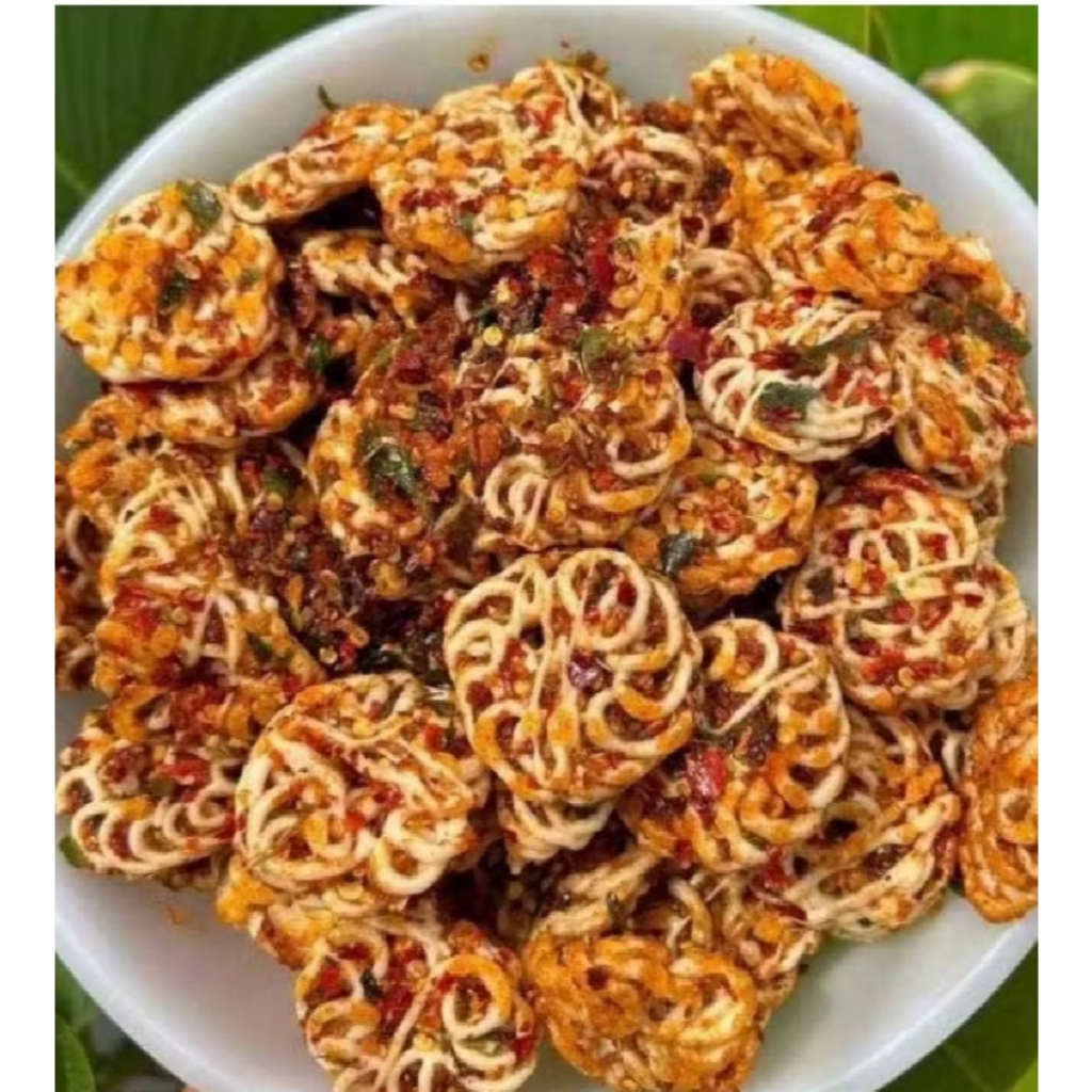 

1KG Kerupuk Seblak Rafael Kering sebring kerupuk mawar putih kerupuk kering pedas gurih