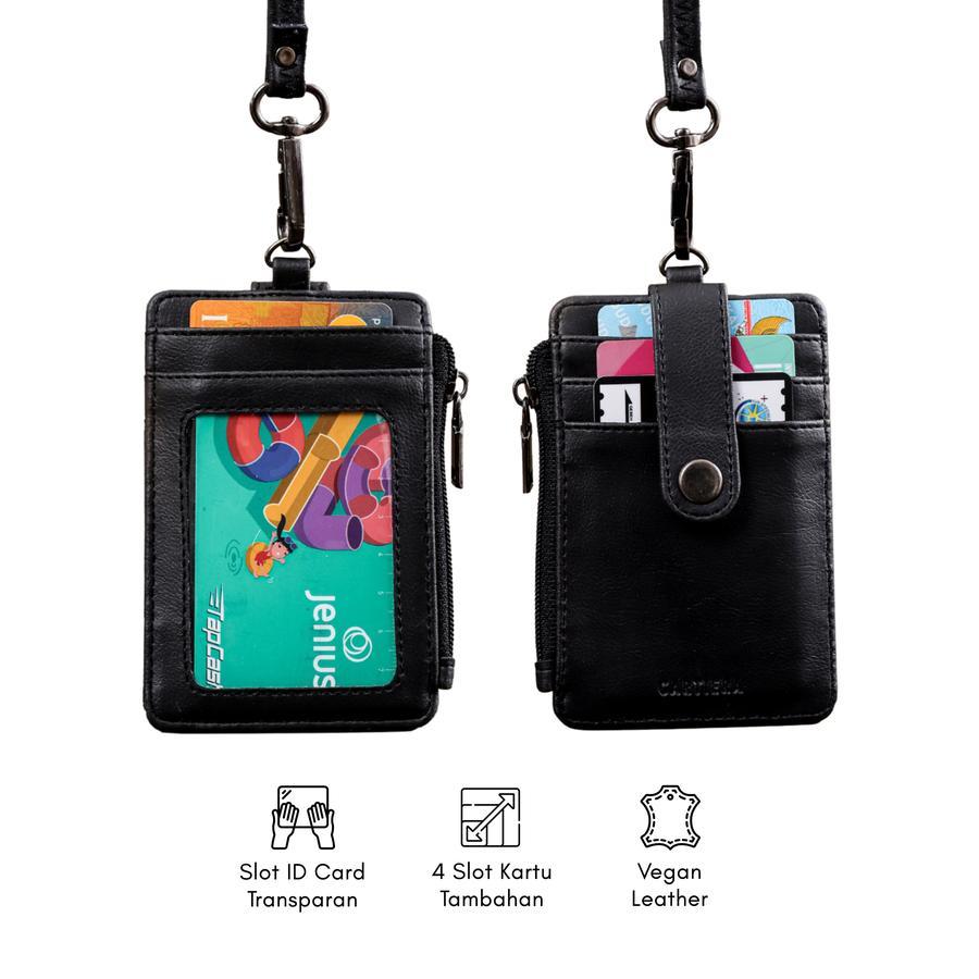 

Lanyard Multifungsi Kantor Office Cartiera Vex Lanyard ID Card Name Tag Kalung Pria Wanita Kulit Praktis