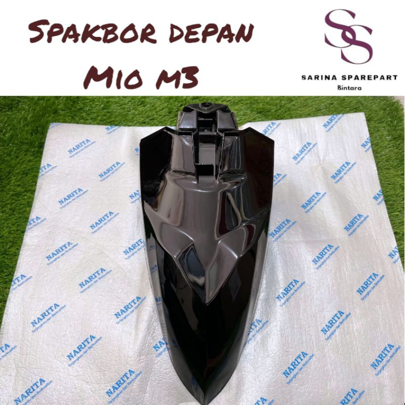 Spakbor Depan Mio M3 Mio 3 spakbor slebor depan Yamaha Mio m3 Mio 3 Hitam