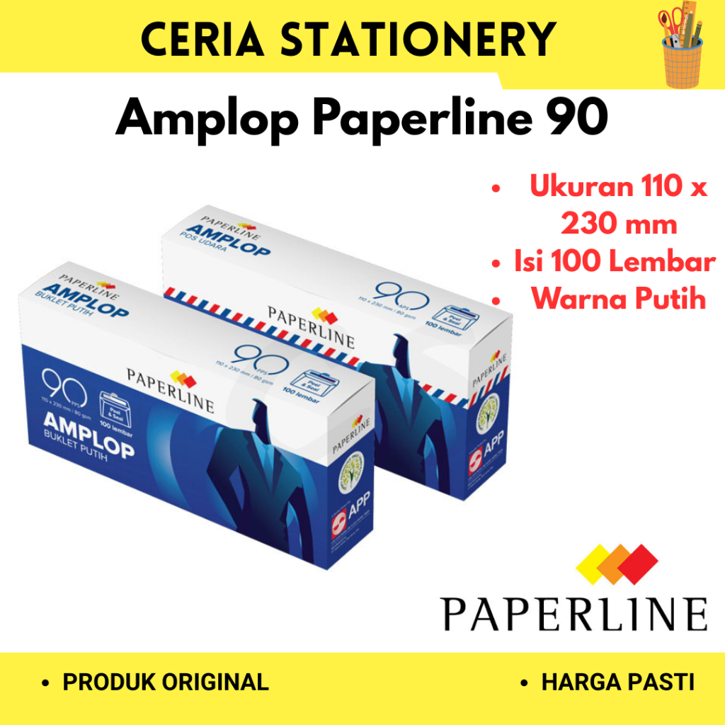 

Amplop Paperline 90 / Amplop Putih