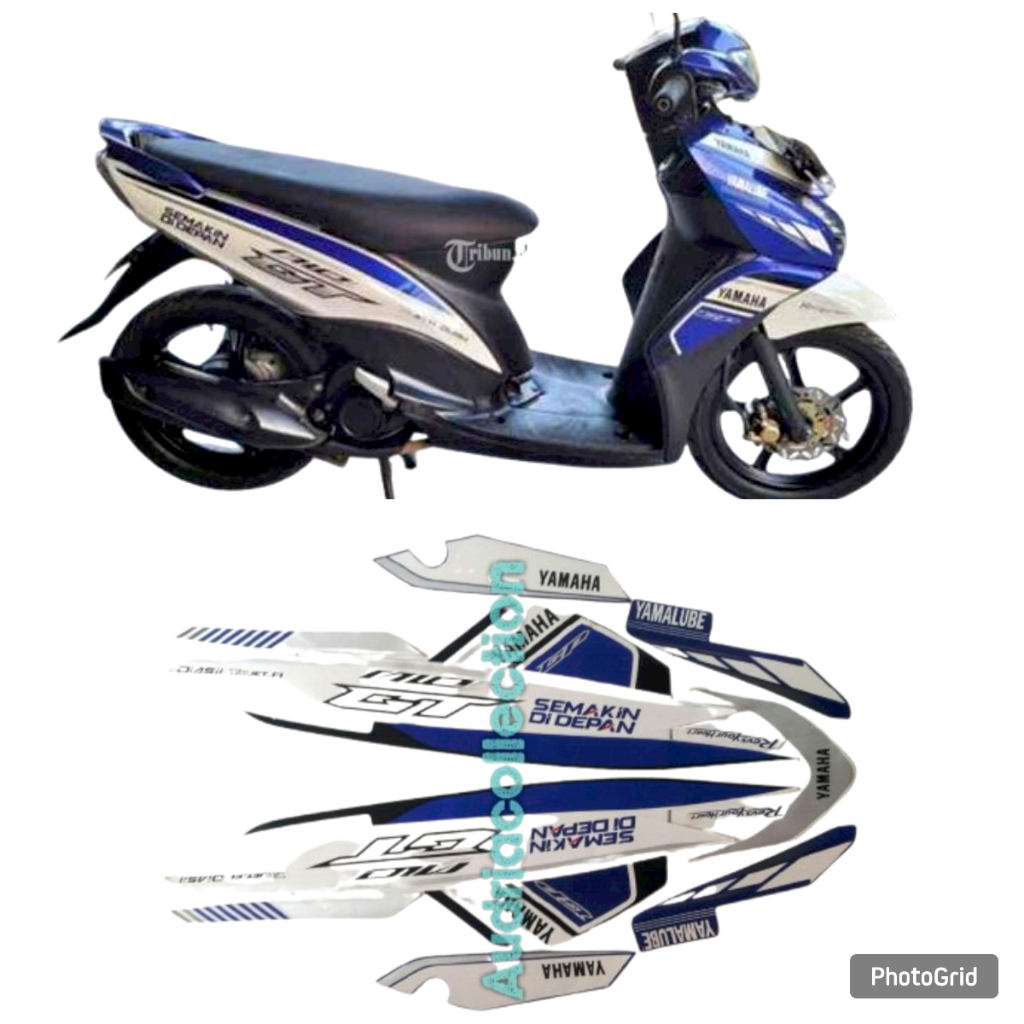 Stiker Striping Motor Yamaha Mio GT 2013 GP Edition