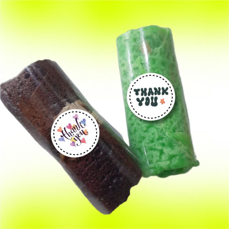 

15pcs STIKER LABEL MAKANAN BULAT (THANK YOU)