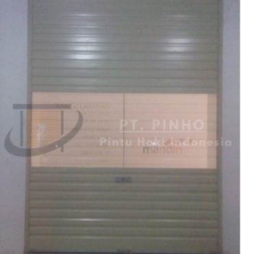 Rolling door one sheet kombinasi