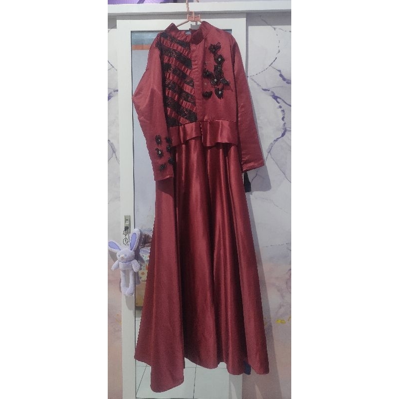 Baju pesta preloved , Gamis preloved, Gamis pesta preloved