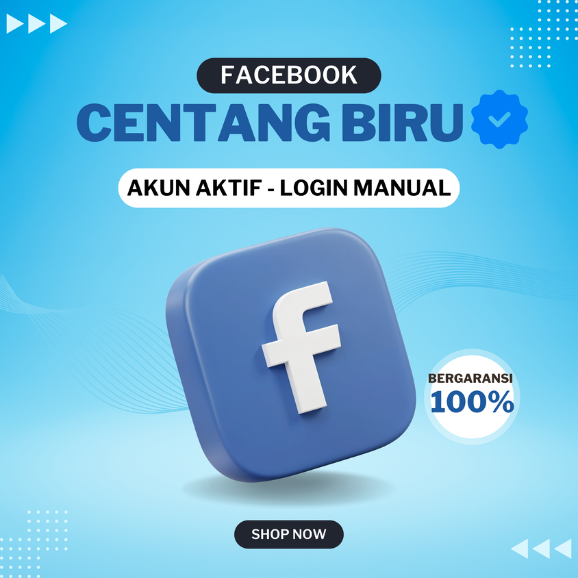 FB FACEBOOK CENTANG BIRU VERIFIED (CENTANG BIRU)