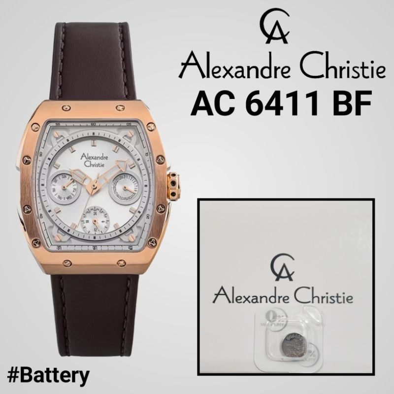 Baterai Jam Tangan Alexandre Christie AC6411BF/ac6411