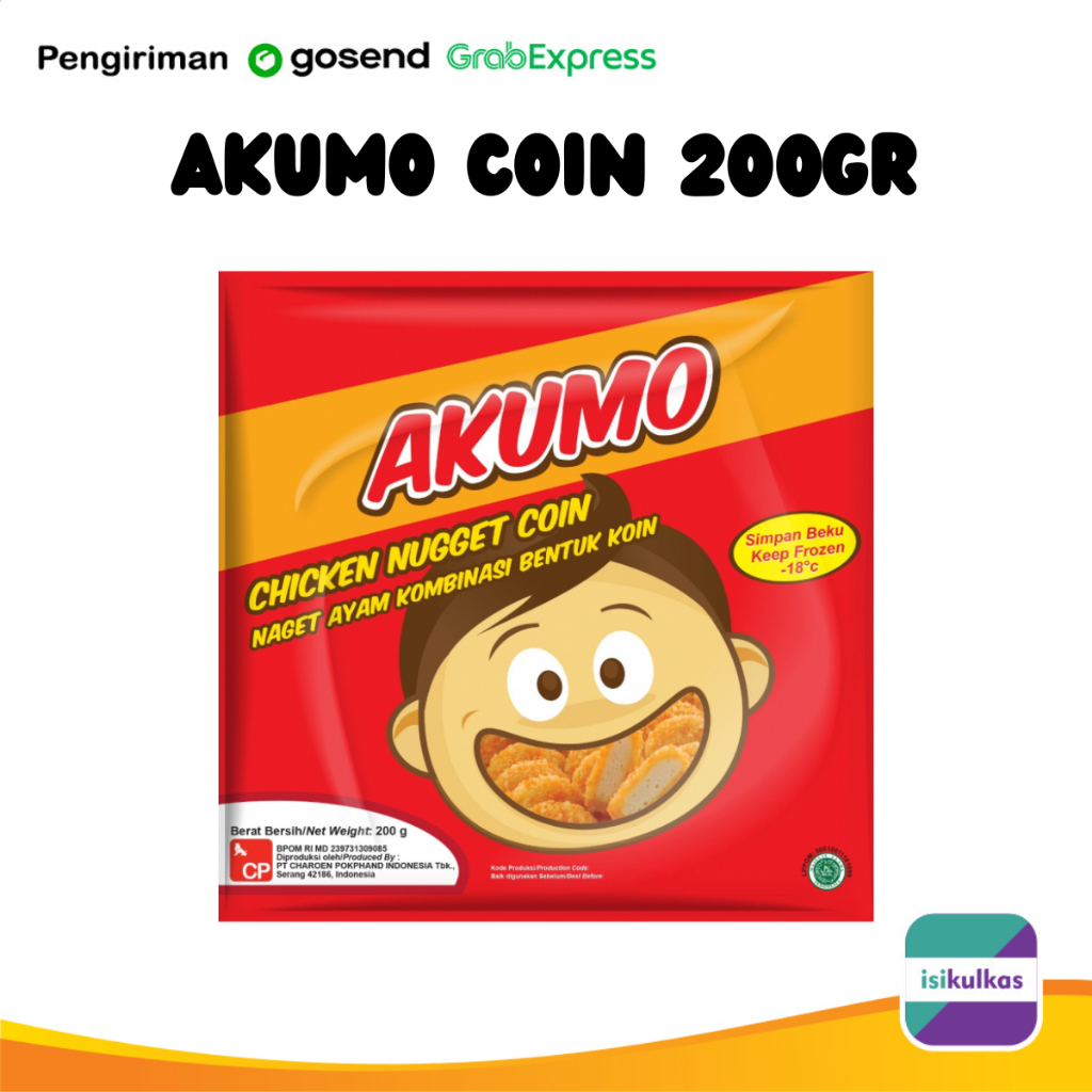 

Akumo Coin Chicken Nugget 200gr