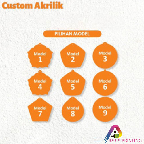 BAHAN MEDALI AKRILIK 2MM BENING SEGI LIMA UNTUK KEPERLUAN WISUDA SEKOLAH / MEDALI ACRYLIC / WISUDAA