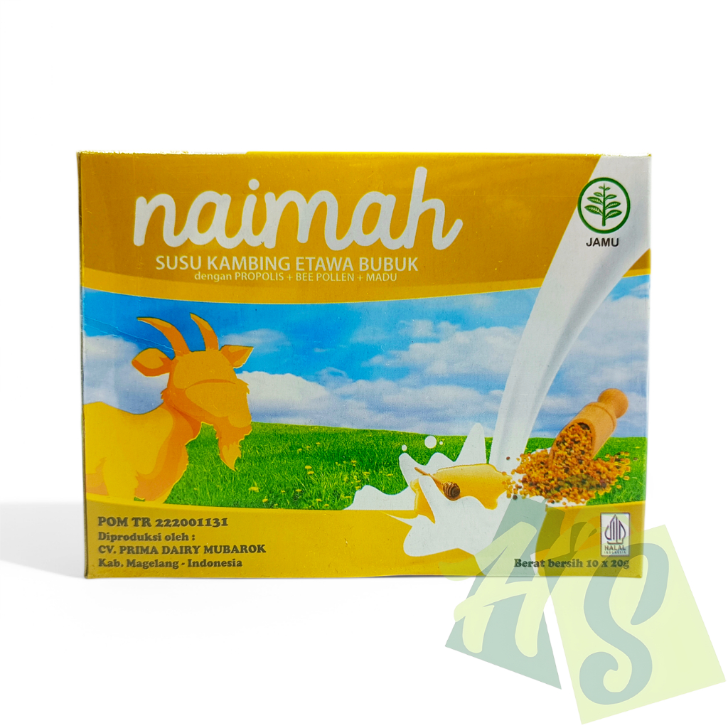 

Susu Kambing Etawa Naima Bubuk Etawa Propolis Bee Pollen Asli Original
