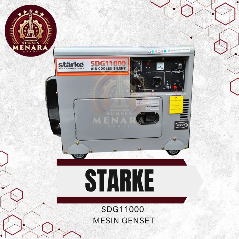 Starke SDG11000 7500WATT Diesel Solar Genset Silent