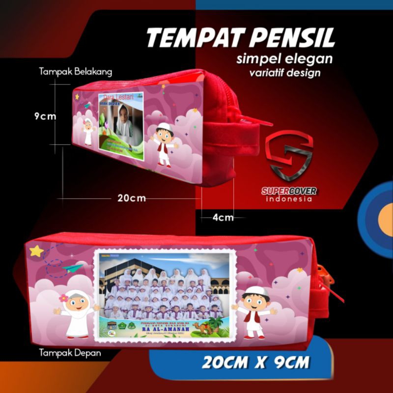 

TEMPAT PENSIL CUSTOM DEPAN BELAKANG SOUVENIR UNIK BERKUALITAS